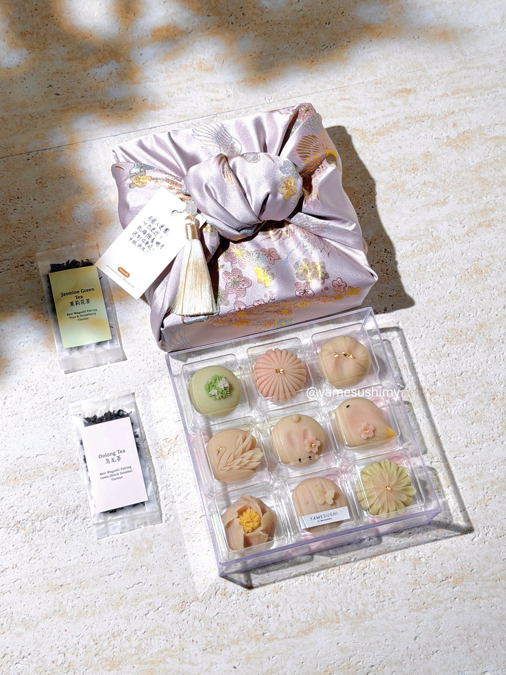 2026 Mid-Autumn - Wagashi & Tea Gift Set