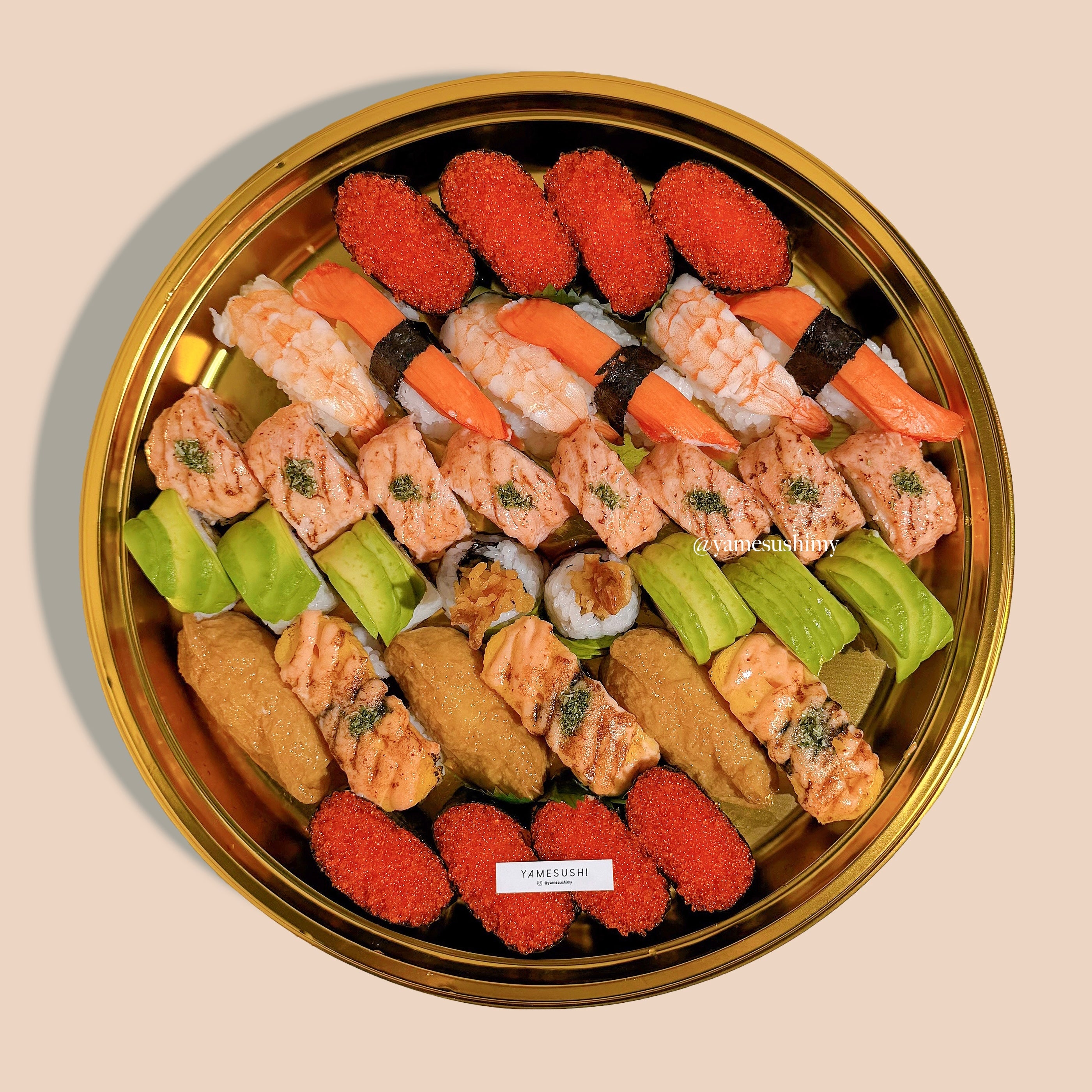Golden Sushi Platter 6