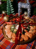 2025 Christmas - Beary Snowman Christmas Golden Platter