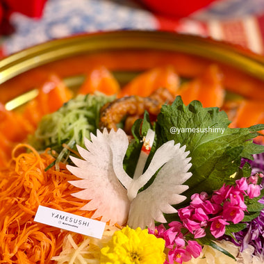 2026 鹤彩缤纷 CRANE Salmon Sashimi Yee Sang (Petite Size)