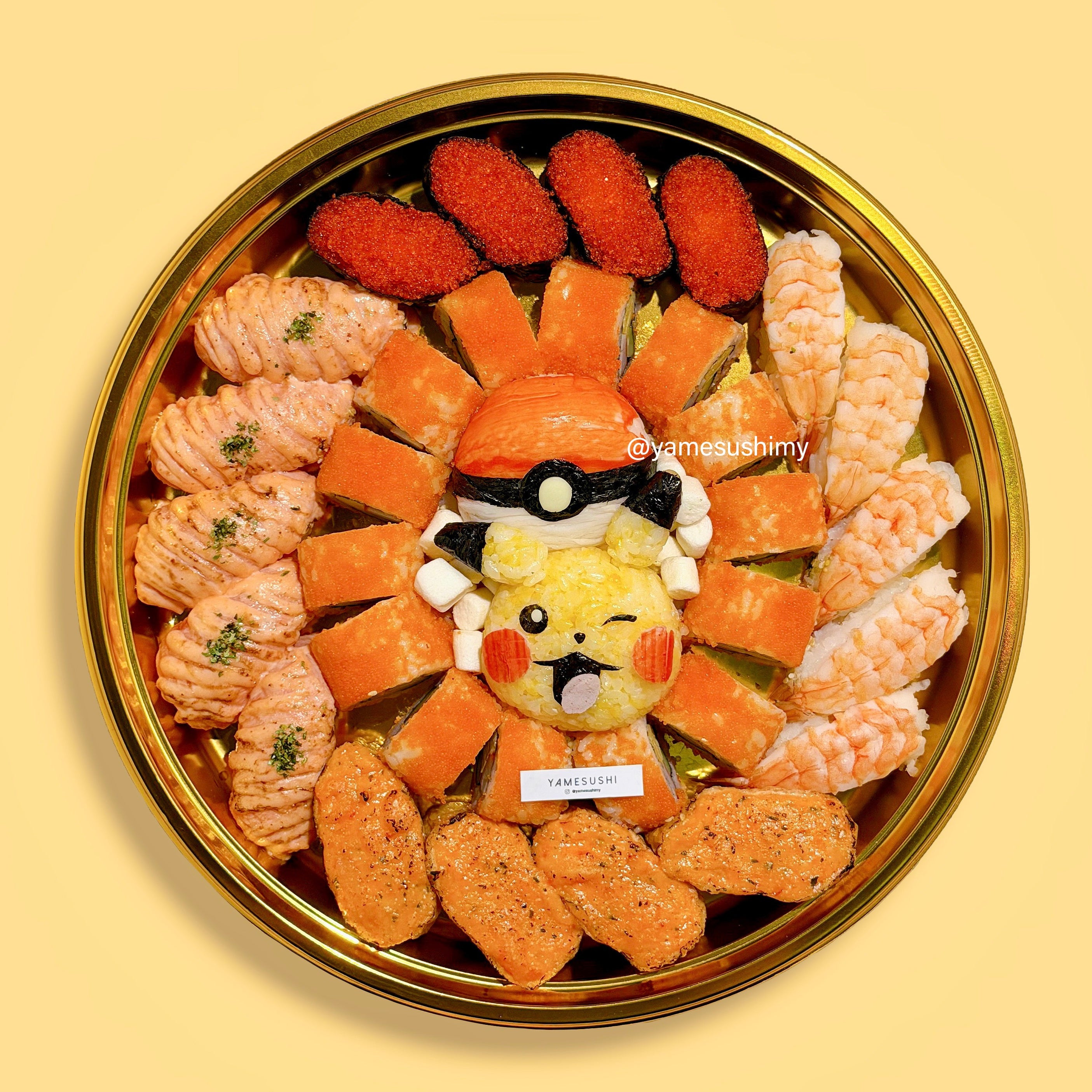 PKM Cute Cute Sushi Platter