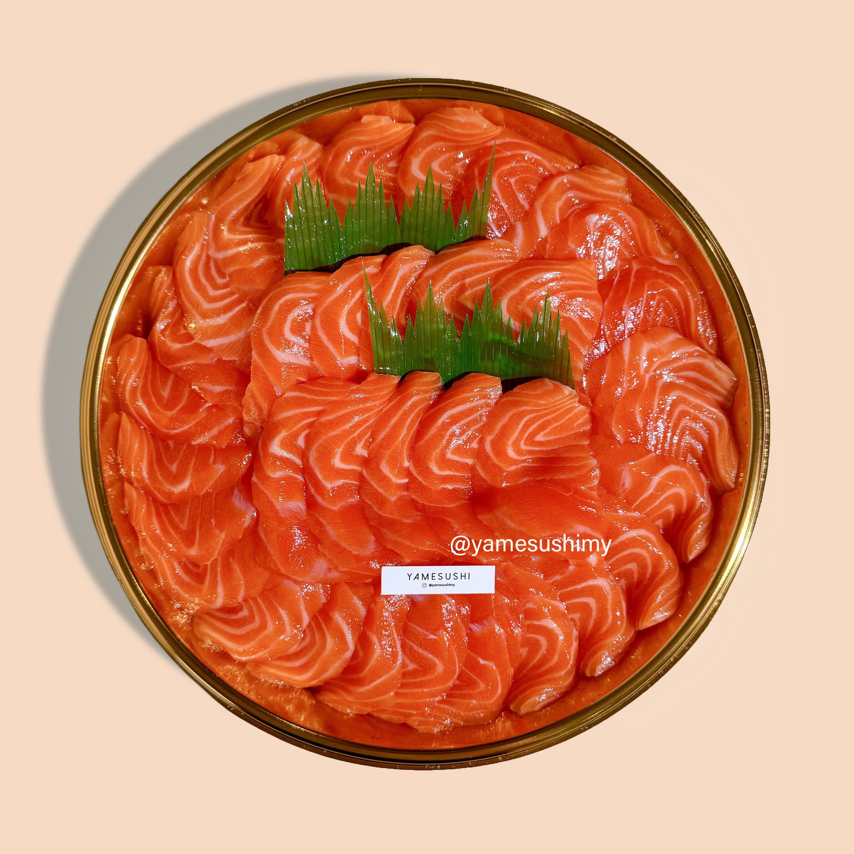 Salmon Sashimi Platter (35 pcs)
