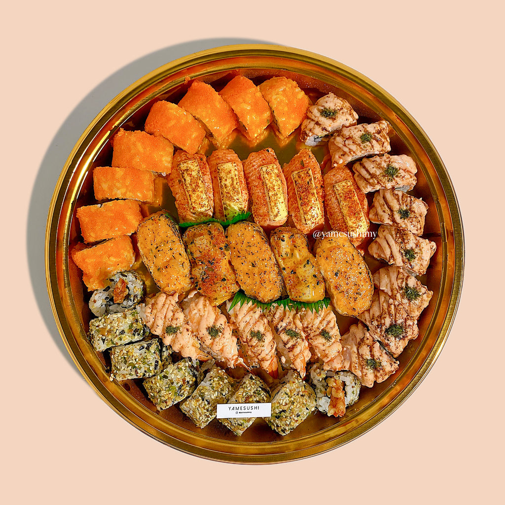 Hidangan Sushi Keemasan 3