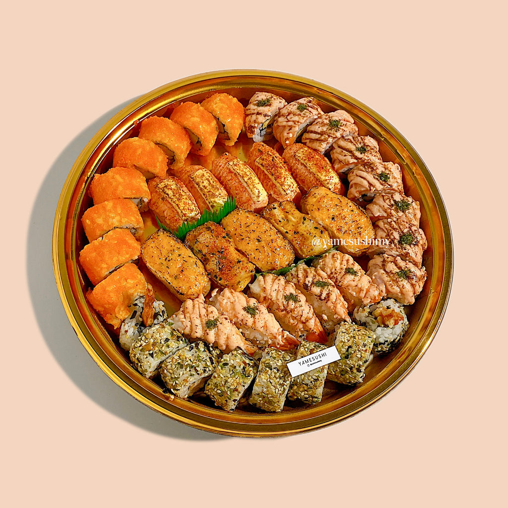 Hidangan Sushi Keemasan 3