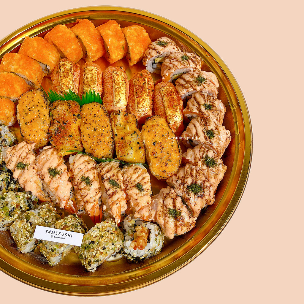 Hidangan Sushi Keemasan 3