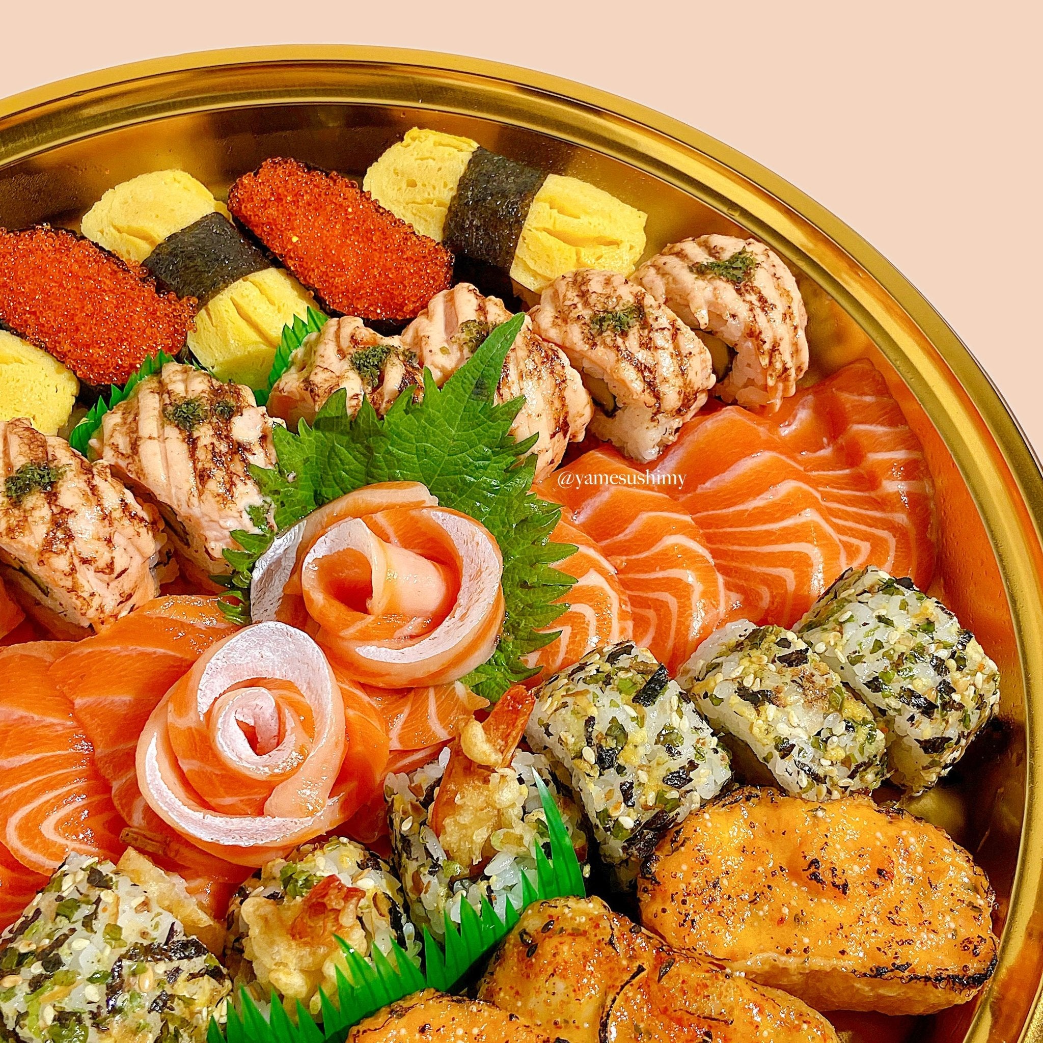 Golden Sushi Platter 1 - Yamesushi Express Sdn Bhd (1158118A)