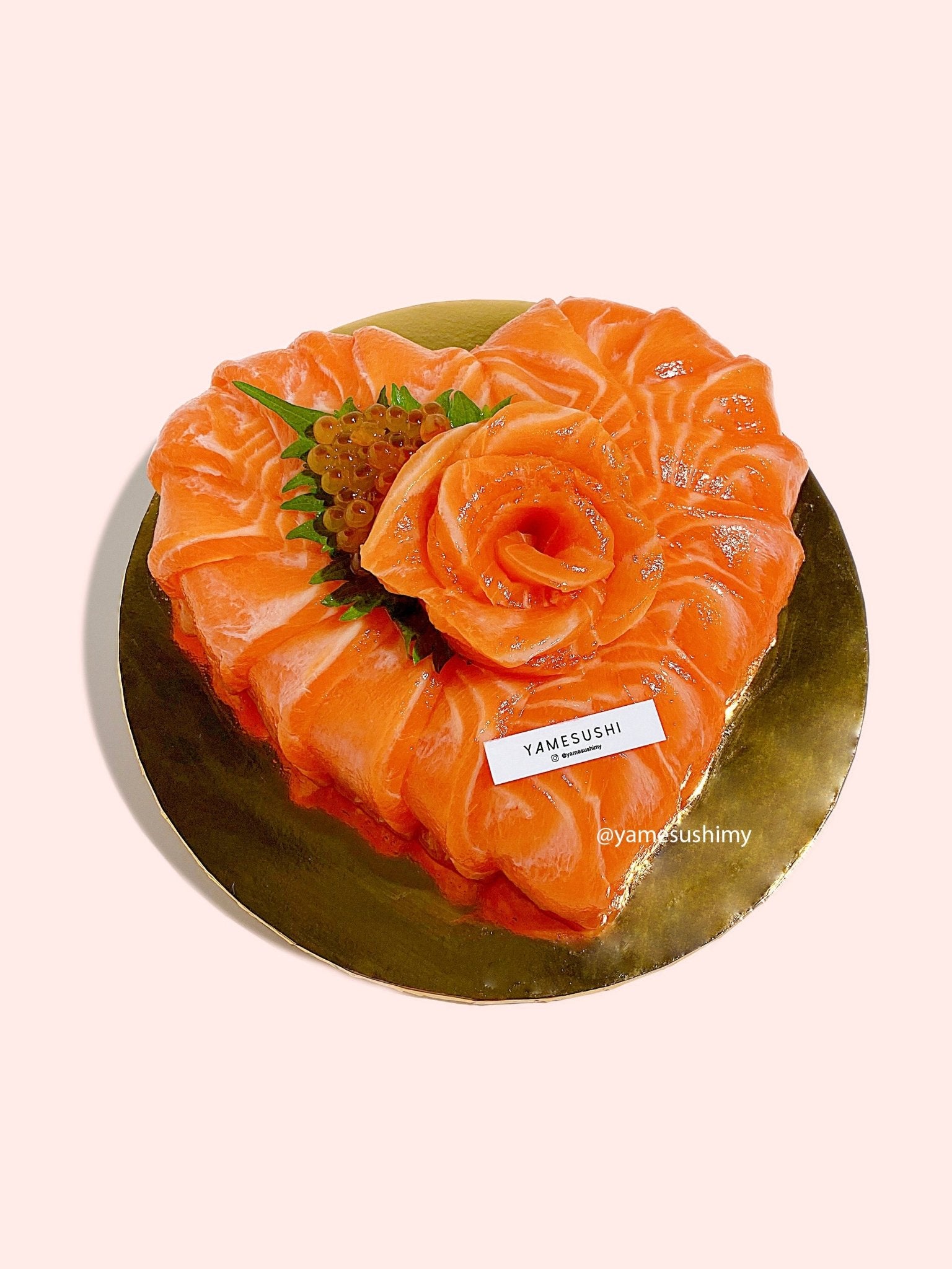 Heart Shaped Salmon Cake - Yamesushi Express Sdn Bhd (1158118A)