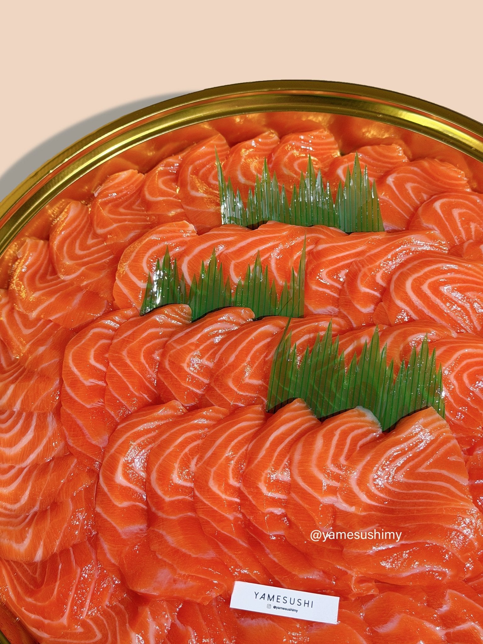 Salmon Sashimi Platter (50 pcs) - Yamesushi Express Sdn Bhd (1158118A)