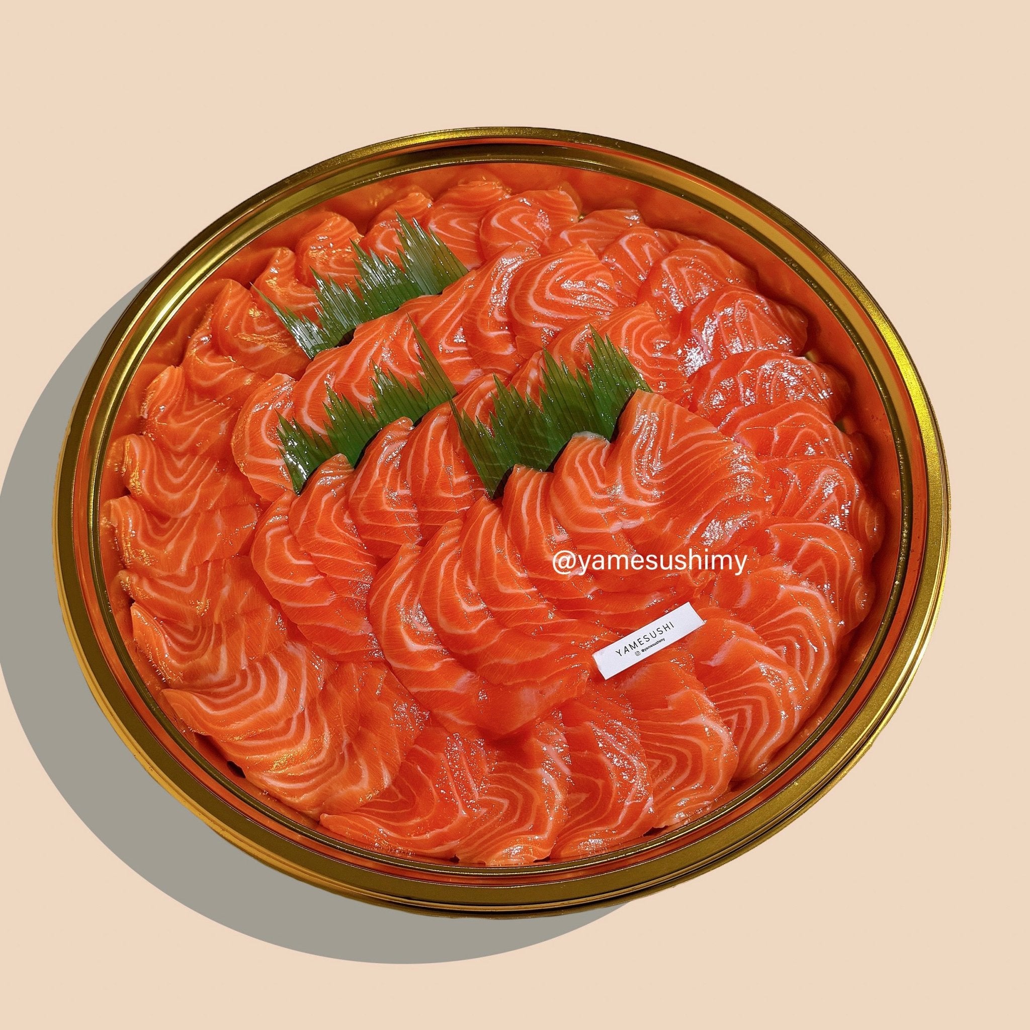 Salmon Sashimi Platter (50 pcs) - Yamesushi Express Sdn Bhd (1158118A)